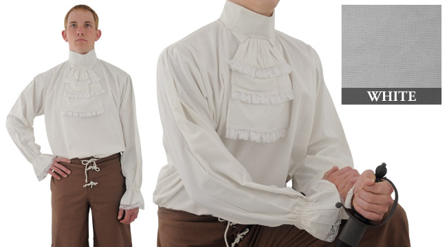 Napoleonic Shirt, White