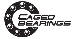 Caged bearings logo