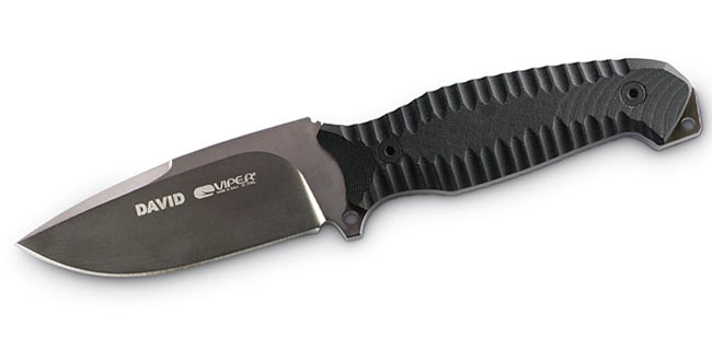 David-Fixed Blade, Viperskin, PVD Coated