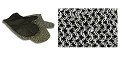 Padded Chainmail Mittens, Knight Grade Code 8