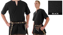 Medieval Tunic, Black X-Large
