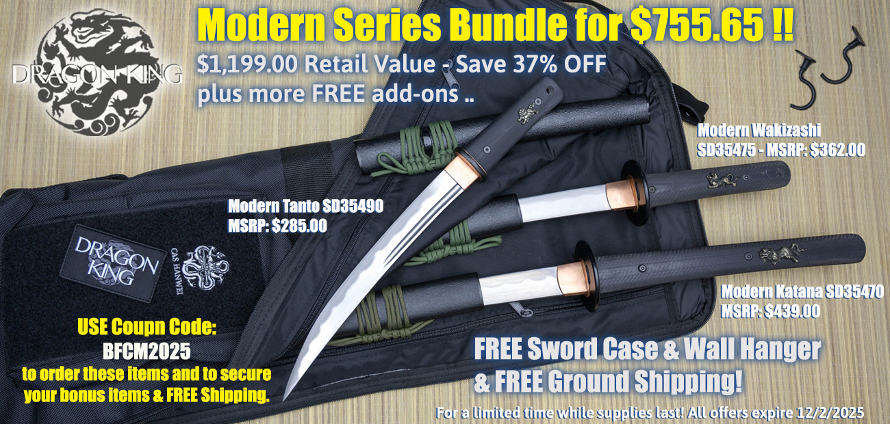 Dragon King Modern Katana Set