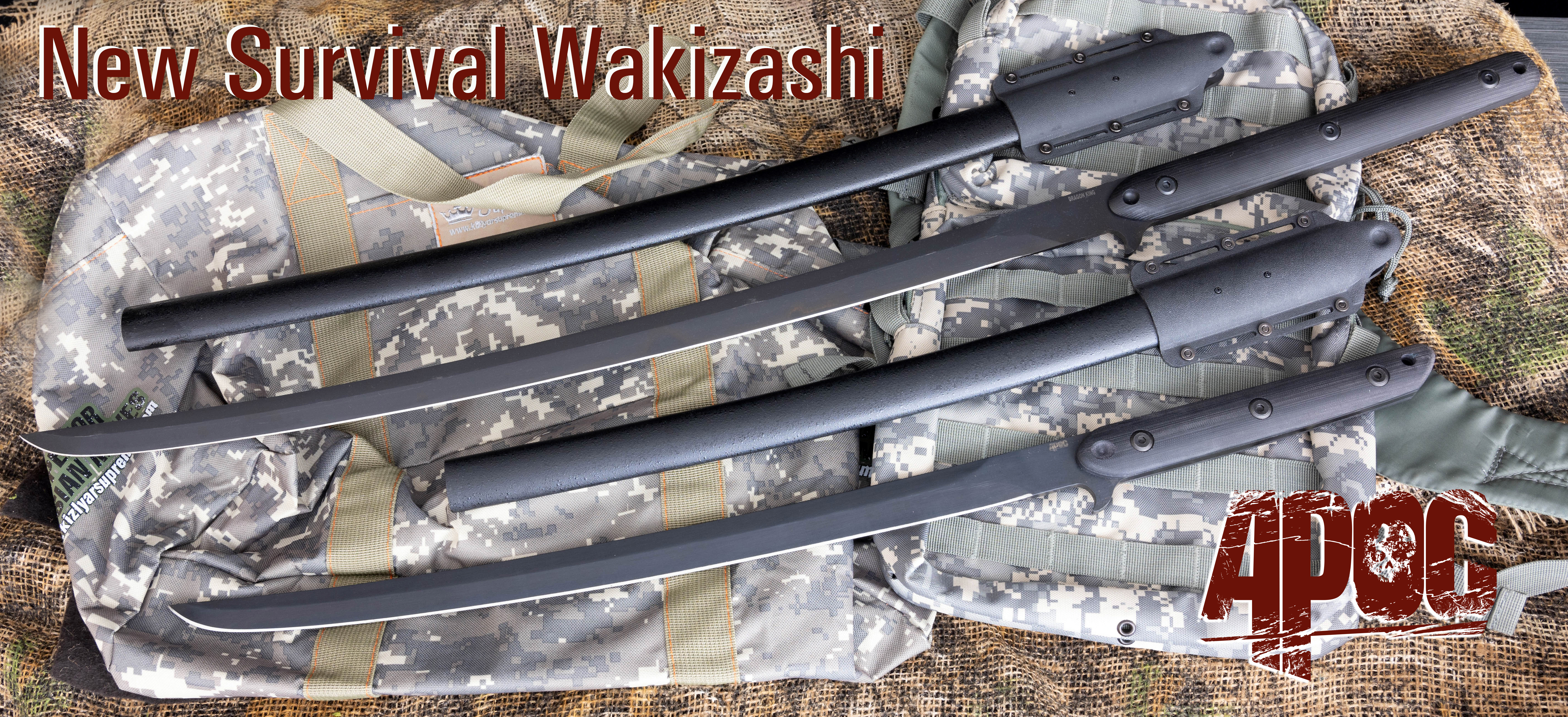 New Survival Wakizashi in stock!
