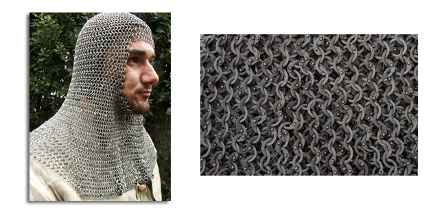 Chainmail Coif, Earl Grade