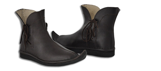 Viking Shoes, Dark Brown