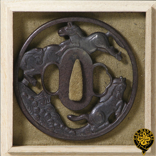 Horse Tsuba