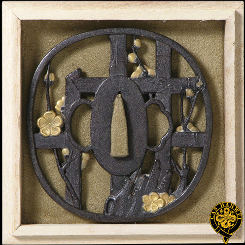 Plum Tsuba