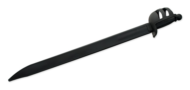 Synthetic Cutlass Sparring Sword - Black Blade