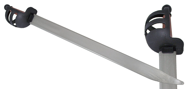 Synthetic Cutlass Sparring Sword-Silver Blade