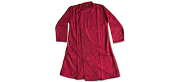10 c Mongolian Wool Coat Burgandy XXL