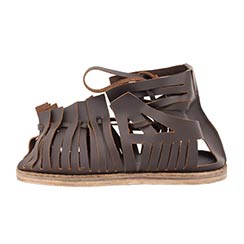 Roman Sandals, Dark Brown