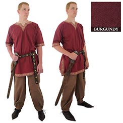 Viking Shirt, Burgundy
