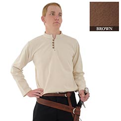 Heavy Cotton Shirt, Brown