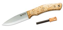No.10 SFK - K720/Scandi/Curly Birch/Firesteel