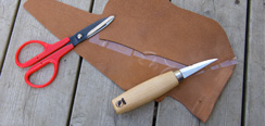 Scandi Puukko Knife Kit - Carbon Steel/Birch Scales