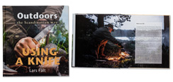 Outdoors the Scandi Way - Using a Knife Book by Lars Fält