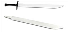 Xtreme Synthetic Messer Blade White