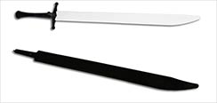 Xtreme Synthetic Messer Blade Black