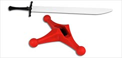 Synthetic Messer Guard - Red