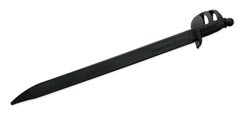 Synthetic Cutlass Sparring Sword - Black Blade 