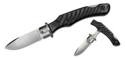 OSC-ii Carbon Fiber Cane Sword w/ Lockback Knife