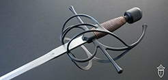 Swept Hilt Rapier - Black