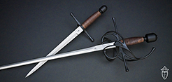 Swept Hilt Rapier - Black